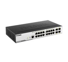 Коммутатор D-Link DGS-3000-20L/B1A 16G 4SFP управляемый