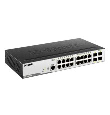 Коммутатор D-Link DGS-3000-20L/B1A 16G 4SFP управляемый