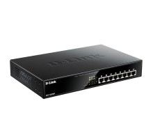 Коммутатор D-Link DGS-1008MP/B1A 8G 8PoE 125W неуправляемый