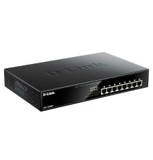 Коммутатор D-Link DGS-1008MP/B1A 8G 8PoE 125W неуправляемый