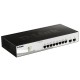 Коммутатор D-Link DGS-1210-10/F1A 8G 2SFP настраиваемый