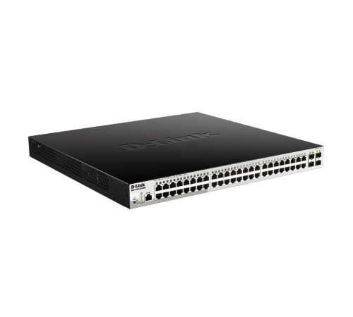 Коммутатор D-Link DGS-1210-52P/ME DGS-1210-52P/ME/B1A 48G 4SFP 24PoE 193W управляемый