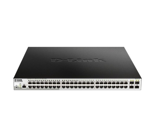Коммутатор D-Link DGS-1210-52P/ME DGS-1210-52P/ME/B1A 48G 4SFP 24PoE 193W управляемый