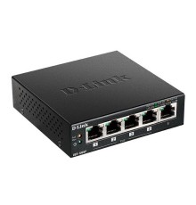 Коммутатор D-Link DES-1005P/B1A 5x100Mb 4PoE 60W неуправляемый