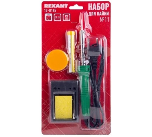 Набор для пайки Rexant №11 упак.:6шт (12-0165)