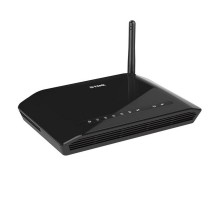 Маршрутизатор D-Link DSL-2640U/RB/U2B, Wireless N 150 ADSL2+ Modem Router (Annex B) ADSL: 1 RJ-11 port LAN: 4 RJ-45 10/100BASE-TX Fast Ethernet ports with auto-MDI/MDIX WLAN: built-in 802.11b, g, and n wireless int (DSL-2640U/RB/U2B)