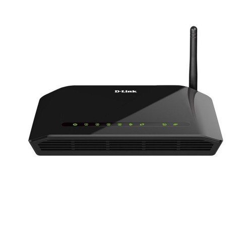 Маршрутизатор D-Link DSL-2640U/RB/U2B, Wireless N 150 ADSL2+ Modem Router (Annex B) ADSL: 1 RJ-11 port LAN: 4 RJ-45 10/100BASE-TX Fast Ethernet ports with auto-MDI/MDIX WLAN: built-in 802.11b, g, and n wireless int (DSL-2640U/RB/U2B)