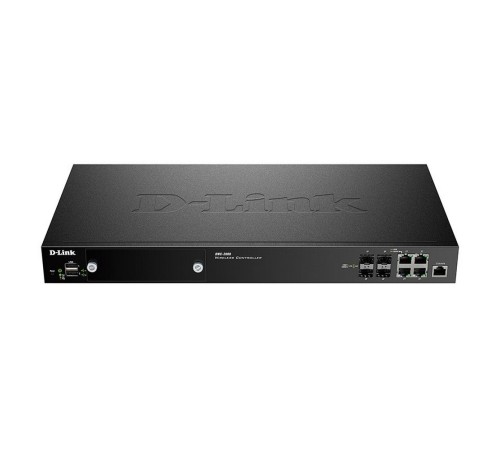 Коммутатор D-Link DWC-2000/A2A, PROJ WLAN Controller with  4 100/1000Base-T/combo-SFP ports, manage up to 64/256 Unified APs.4x 10/100/1000 BASE-T GE/SFP Ports, 2x USB 2.0 Ports, Slot for hard disk drive module (DWC-2000/A2A)