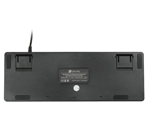 Клавиатура Оклик 969G SHOTGUN механическая черный USB Multimedia for gamer LED Клавиатура Оклик 969G SHOTGUN механическая черный USB Multimedia for gamer LED