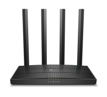 Роутер беспроводной TP-Link Archer C6 AC1200 10/100/1000BASE-TX черный
