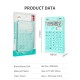 Калькулятор настольный Deli Touch EM01531 голубой 12-разр.