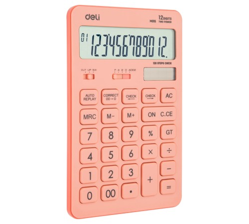Калькулятор настольный Deli Touch EM01541 красный 12-разр.