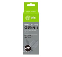 Чернила Cactus CS-EPT6731B T6731 черный 100мл для Epson L800/L810/L850/L1800
