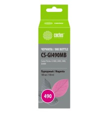 Чернила Cactus CS-GI490MB пурпурный 100мл для Canon Pixma G1400/G2400/G3400