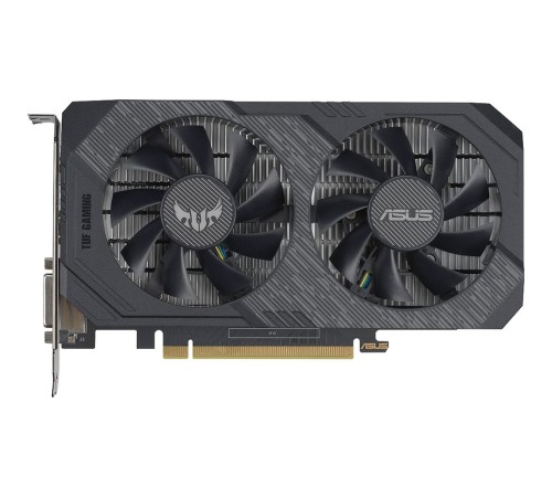 Видеокарта Asus PCI-E TUF-GTX1650-O4GD6-GAMING NVIDIA GeForce GTX 1650 4096Mb 128bit GDDR6 1410/6001 DVIx1/HDMIx1/DPx1/HDCP Ret Видеокарта Asus PCI-E TUF-GTX1650-O4GD6-GAMING NVIDIA GeForce GTX 1650 4096Mb 128bit GDDR6 1410/6001 DVIx1/HDMIx1/DPx1/HDCP Ret