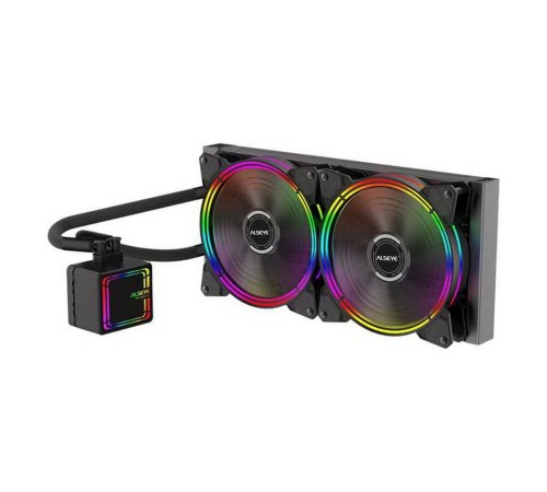 H280 TDP 200W (при T воздуха 45 С)Universal Platfrom PWM Single 5colors+ LED 140mm*2 {6} H280 TDP 200W (при T воздуха 45 С)Universal Platfrom PWM Single 5colors+ LED 140mm*2 {6}