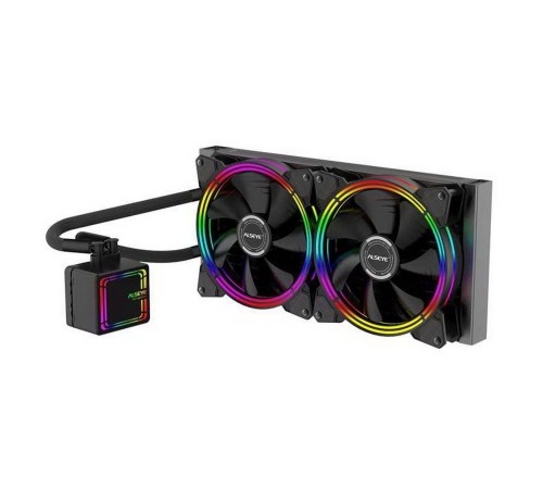 H280 TDP 200W (при T воздуха 45 С)Universal Platfrom PWM Single 5colors+ LED 140mm*2 {6} H280 TDP 200W (при T воздуха 45 С)Universal Platfrom PWM Single 5colors+ LED 140mm*2 {6}