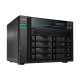 Сетевое хранилище ASUSTOR AS6508T 8-Bay NAS/Media player/Intel Atom C3538 2,1GHz(Quad-Core), 8GB SO-DIMM DDR4, noHDD(HDD,SSD),/2x10GbE+2x2,5Gbe(LAN)/2xUSB3.2,HDMI/M.2/4ip camera license ; 90IX0201-BW3S10 (AS6508T)
