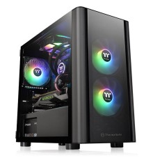 Корпус Thermaltake V150 TG черный без БП mATX 3x120mm 4x140mm 2xUSB2.0 1xUSB3.0 audio bott PSU
