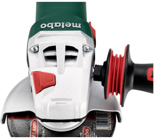 Углошлифовальная машина Metabo WE 15-125 Quick 1550Вт 11000об/мин рез.шпин.:M14 d=125мм Углошлифовальная машина Metabo WE 15-125 Quick 1550Вт 11000об/мин рез.шпин.:M14 d=125мм