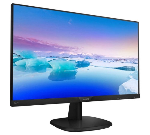 23,8" PHILIPS 243V7QDAB (00/01) Black (IPS, 1920x1080, D-sub+DVI+HDMI, 4 ms, 178°/178°, 250 cd/m, 10M:1, MM), (742393/742386)