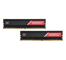 16GB AMD Radeon™ DDR4 2666 DIMM R7 Performance Series Black Gaming Memory R7S416G2606U2K Non-ECC, CL16, 1.2V, Heat Shield, Kit (2x8GB), RTL (183122)