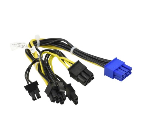 Кабель 8PIN TO 2PIN CBL-PWEX-1017 SUPERMICRO Кабель 8PIN TO 2PIN CBL-PWEX-1017 SUPERMICRO