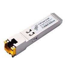 Волоконно-оптический приемопередатчик Fibertrade FT-SFP-Copper-10-1000 Трансивер 1G, SFP, RJ45/CU, 100m, Сделано в России (Реестр Минпромторга), (прошивка Juniper) OEM (аналог ABCU-5730RZ)