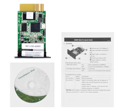 Модуль Ippon 1180661 SNMP card Innova RT33 (1180661) Модуль Ippon 1180661 SNMP card Innova RT33 (1180661)