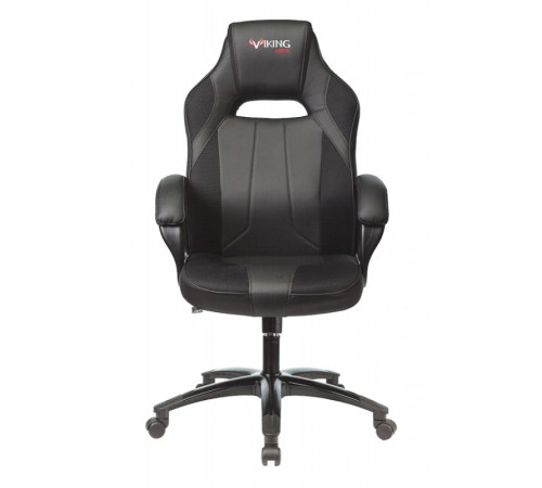 Кресло игровое Бюрократ VIKING 2 AERO Edition черный искусст.кожа/ткань крестовина пластик