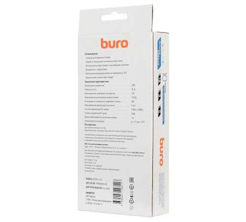 Сетевой фильтр Buro 800SH-1.8-B 1.8м (8 розеток) черный (коробка) Сетевой фильтр Buro 800SH-1.8-B 1.8м (8 розеток) черный (коробка)