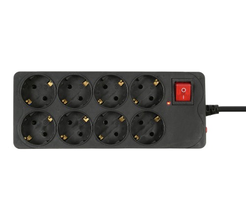 Сетевой фильтр Buro 800SH-3-B 3м (8 розеток) черный (коробка) Сетевой фильтр Buro 800SH-3-B 3м (8 розеток) черный (коробка)