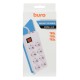 Сетевой фильтр Buro 800SH-3-W 3м (8 розеток) белый (коробка)