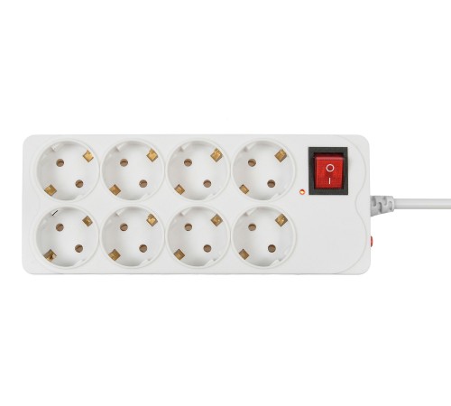Сетевой фильтр Buro 800SH-5-W 5м (8 розеток) белый (коробка) Сетевой фильтр Buro 800SH-5-W 5м (8 розеток) белый (коробка)