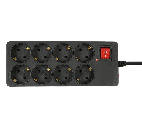 Сетевой фильтр Buro 800SH-5-B 5м (8 розеток) черный (коробка) Сетевой фильтр Buro 800SH-5-B 5м (8 розеток) черный (коробка)