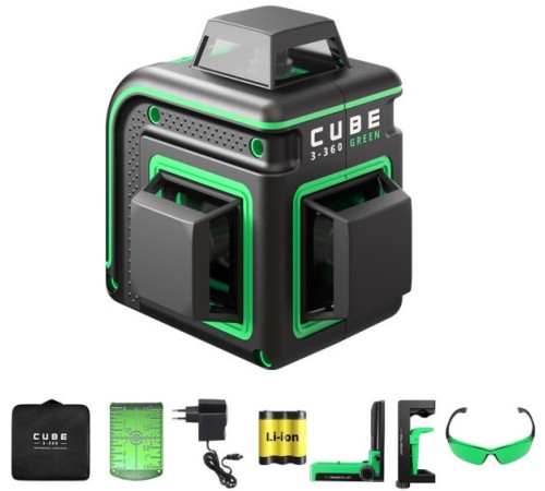 Лазерный уровень Ada Cube 3-360 GREEN Home Еdition