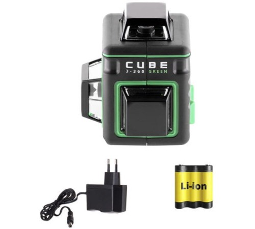 Лазерный уровень Ada Cube 3-360 GREEN Home Еdition