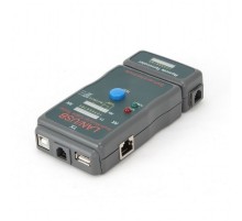 Тестер LAN Cablexpert NCT-2, 100/1000 Base-TX, для UTP, STP, RJ-11, USB-кабеля (031967)