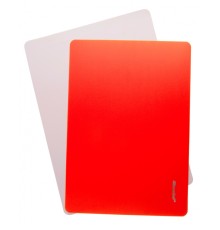 Доска для лепки Silwerhof 957011 Neon прямоугольная A4 пластик 1мм оранжевый