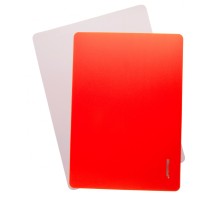 Доска для лепки Silwerhof 957010 Neon прямоугольная A5 пластик 1мм оранжевый
