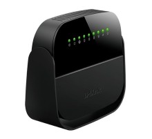Роутер беспроводной D-Link DSL-2640U/R1A N150 ADSL2+/VDSL2 черный