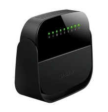 Роутер беспроводной D-Link DSL-2640U/R1A N150 ADSL2+/VDSL2 черный