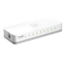 Коммутатор D-Link DES-1008C/B1A 8x100Mb неуправляемый