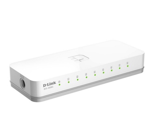 Коммутатор D-Link DES-1008C/B1A 8x100Mb неуправляемый
