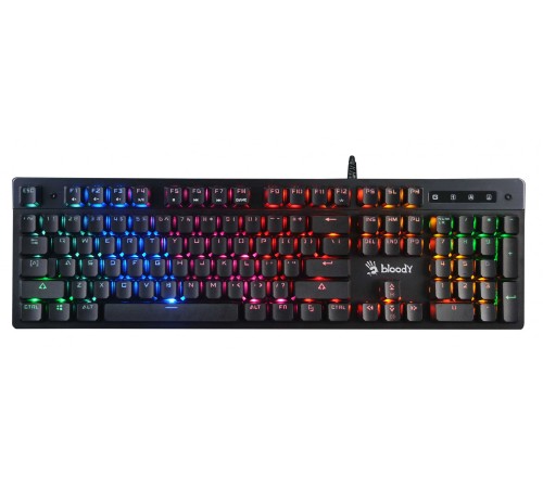 Клавиатура A4Tech Bloody B500N серый USB for gamer LED Клавиатура A4Tech Bloody B500N серый USB for gamer LED