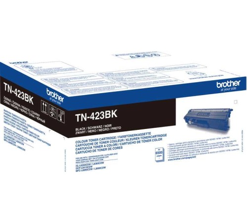 Картридж лазерный Brother TN423BK черный (6500стр.) для Brother DCP-L8410CDW/HL-L8260CDWMFC-L8690CDW