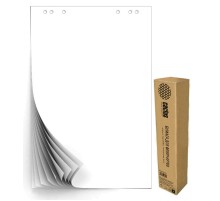 Блок бумаги Cactus CS-PFC20W-5 для флипчартов 67.5х98см 20л (упак.:5шт)