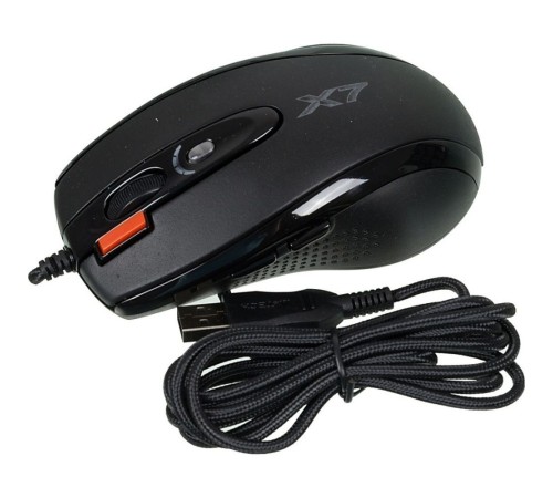 Мышь A4Tech XL-750BK черный лазерная (3600dpi) USB2.0 (6but) Мышь A4Tech XL-750BK черный лазерная (3600dpi) USB2.0 (6but)