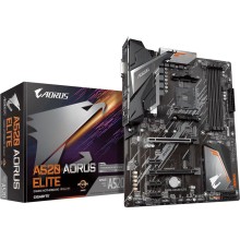 Материнская плата Gigabyte A520 AORUS ELITE Soc-AM4 AMD A520 4xDDR4 ATX AC`97 8ch(7.1) GbLAN RAID+DVI+HDMI