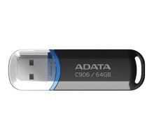 64GB ADATA C906 USB Flash [AC906-64G-RBK] USB 2.0, Black, RTL (773353)